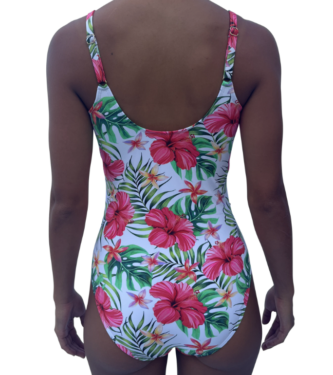 Pleated One Piece - Tahiti