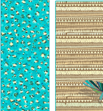 Surfer Towel "Islands" by Christie Shinn