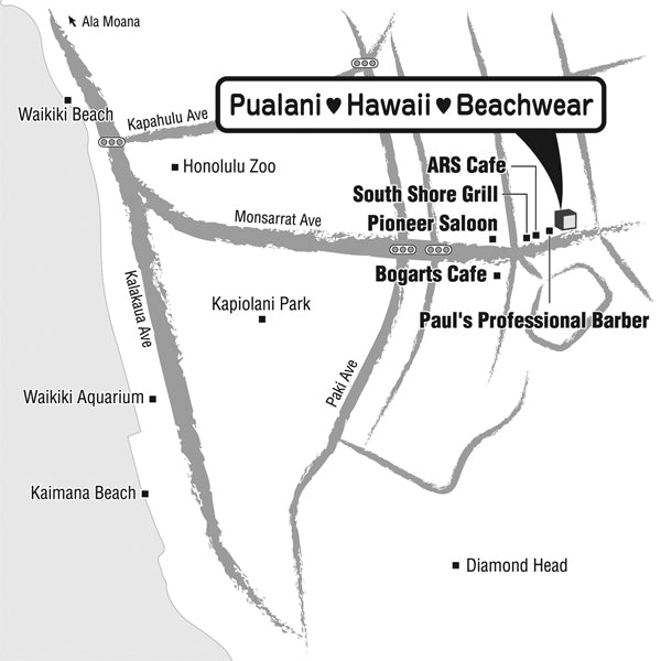 Pualani Hawaii Beachwear