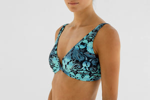 V-Wire Top Blue Lagoon