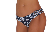 Skimpy Love with Braided Sides Hibiscus Navy