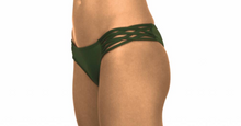Skimpy Love with Braided Sides Olive