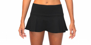 Skirt w/ Attached Bottom Black