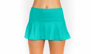 Skirt w/ Attached Bottom Sea Green